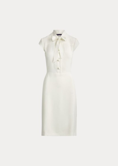 Vestidos Ralph Lauren Mujer Creme - Carlisle Crepe Cady Day - LOMJA3695